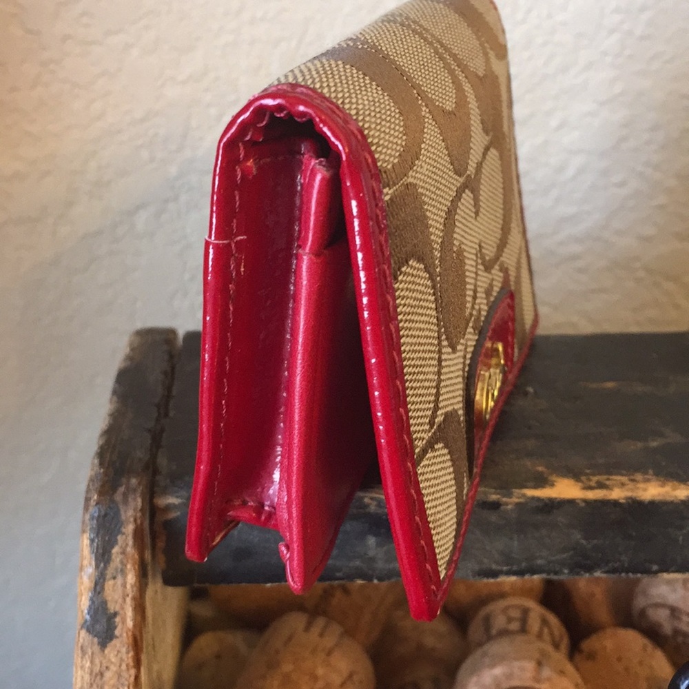 Coach Rare signature jacquard ID wallet - Picture 7 of 7